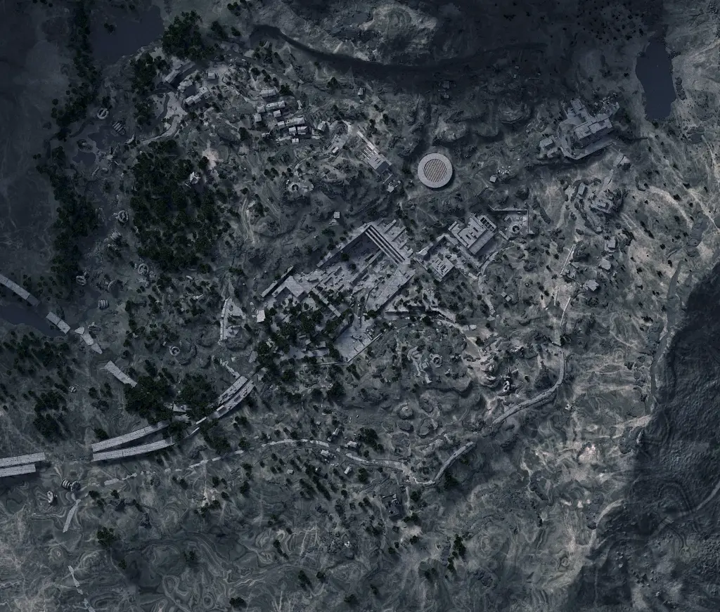 Mapa de The Blue Gate